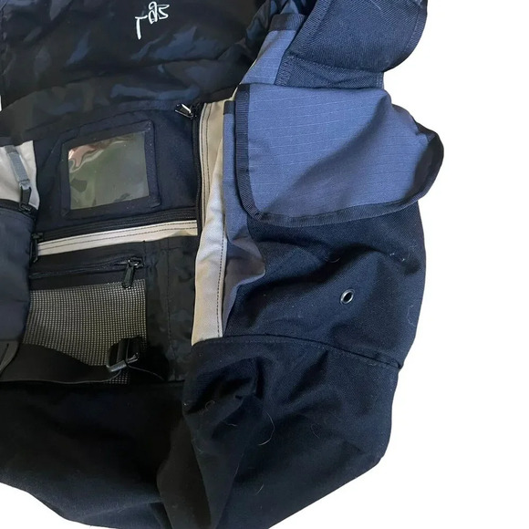 Vintage LL Bean Messenger Bag Crossbody Travel Carry On Colorblock Unisex Hike - Picture 8 of 14